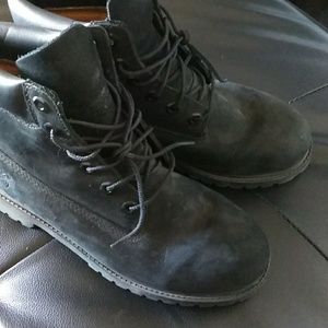 Black Timberland Boots
